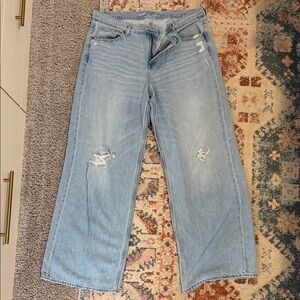Old Navy Light Blue Flare Jeans